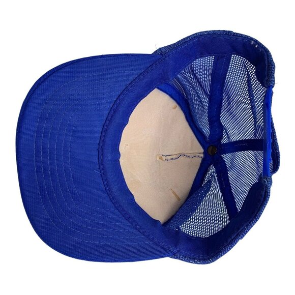 Vintage Statue Of Liberty Tracker Hat Cap Embroidered Patch Snapback Mesh Back - Picture 6 of 7